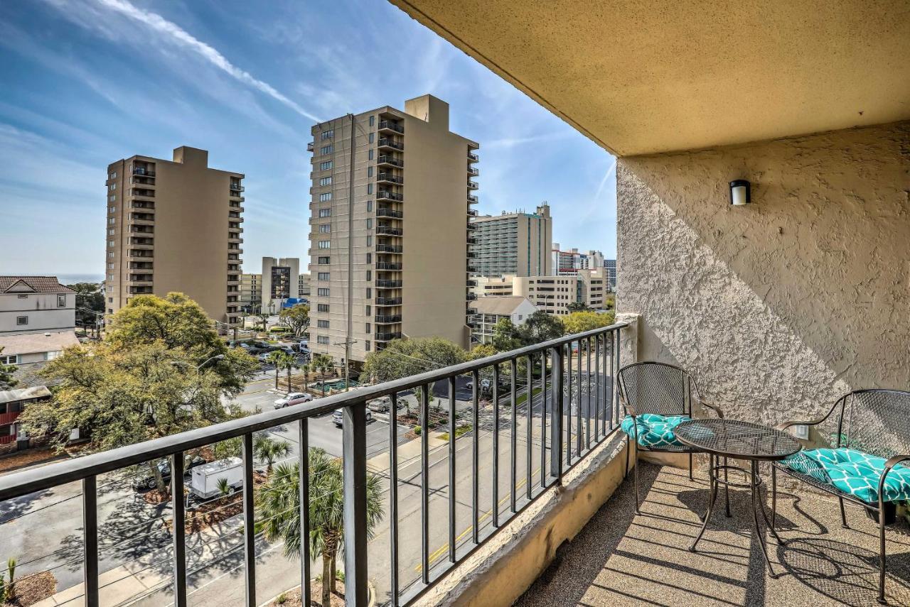Myrtle Beach Condo, 1 Block To Ocean Shore! 외부 사진
