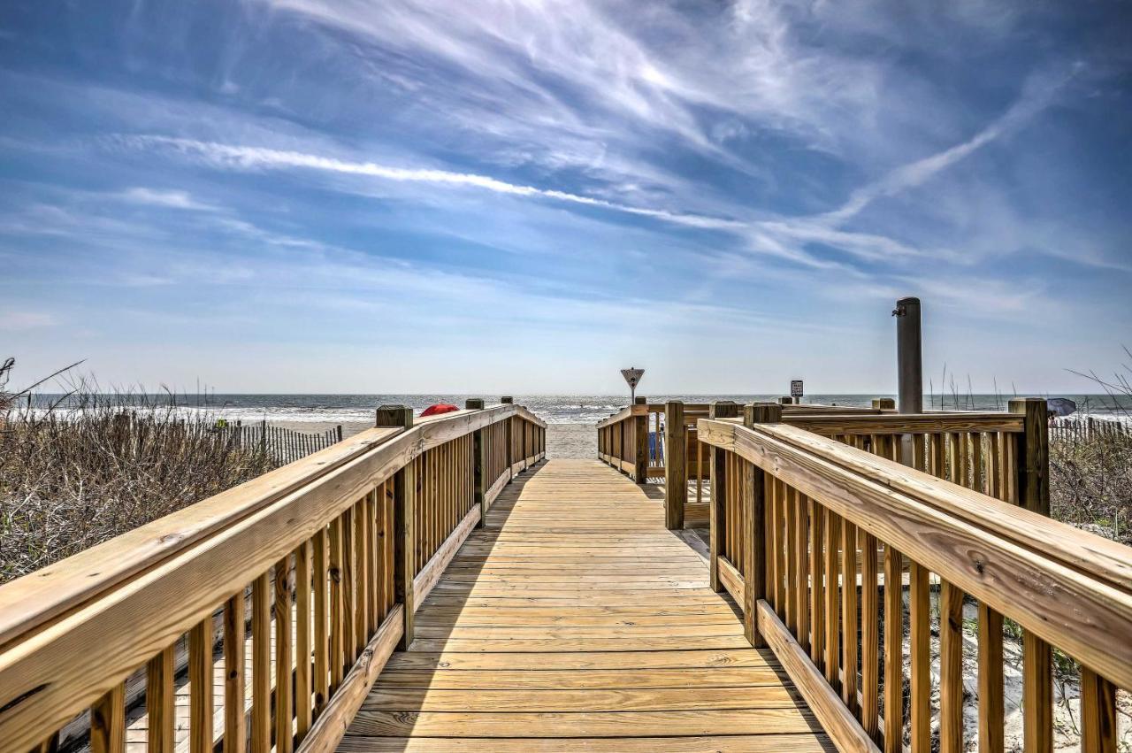 Myrtle Beach Condo, 1 Block To Ocean Shore! 외부 사진
