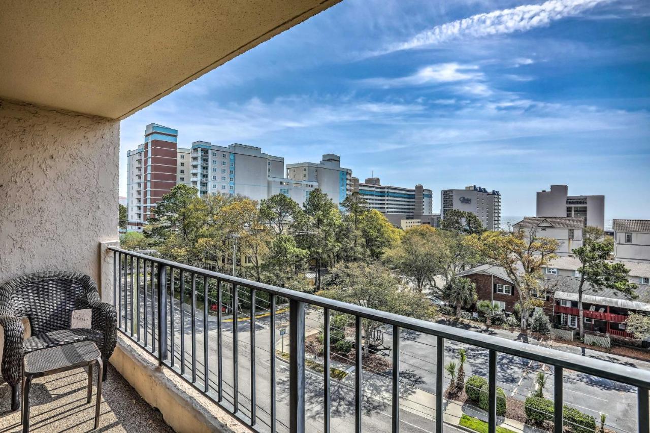 Myrtle Beach Condo, 1 Block To Ocean Shore! 외부 사진