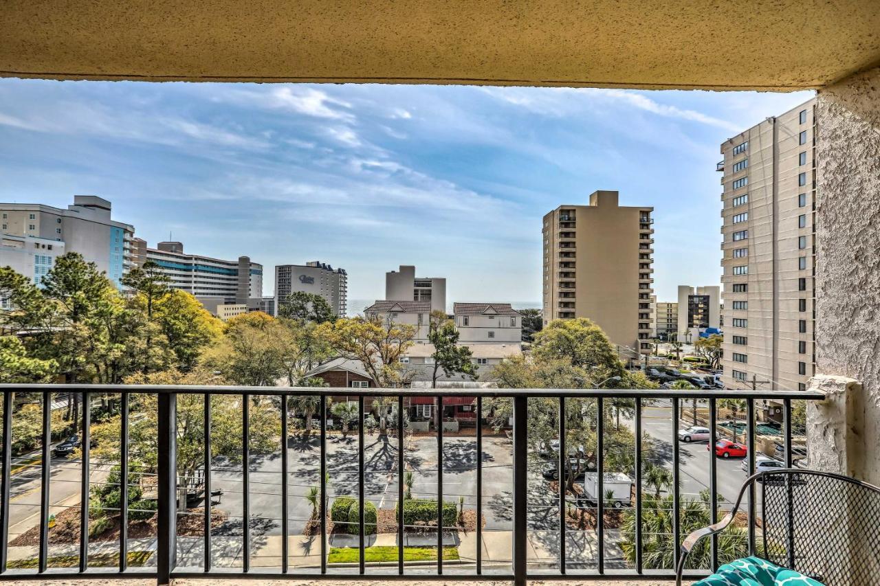 Myrtle Beach Condo, 1 Block To Ocean Shore! 외부 사진