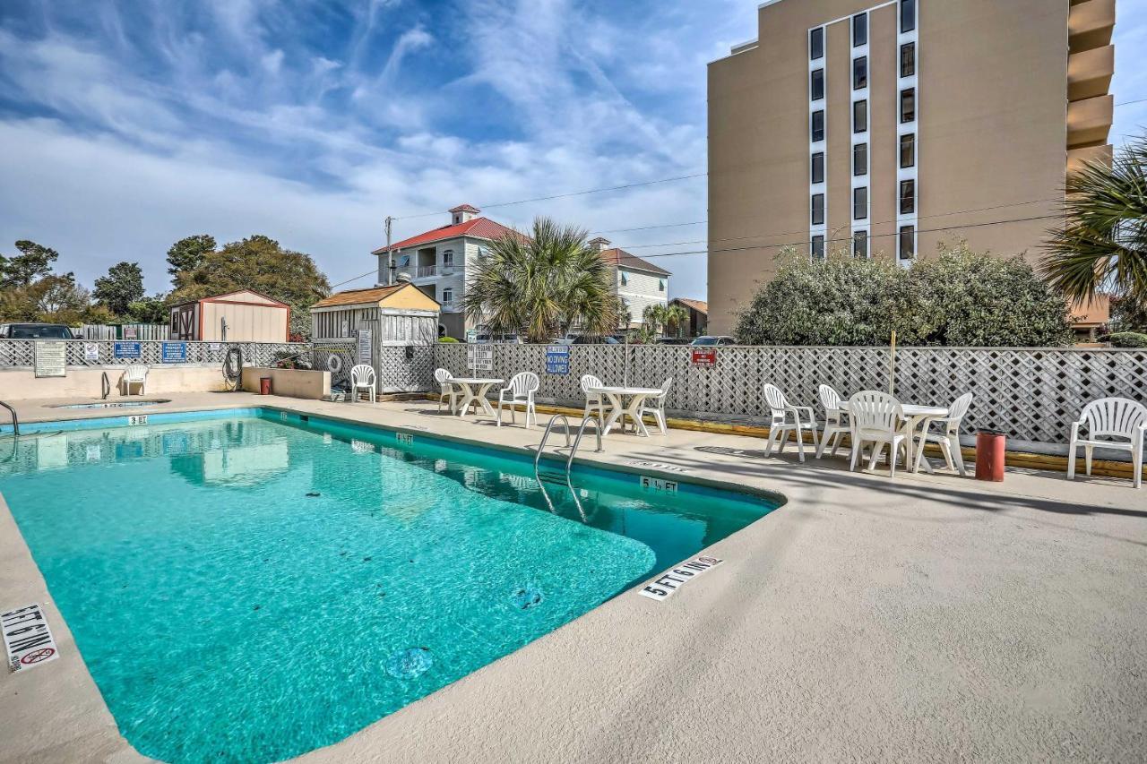 Myrtle Beach Condo, 1 Block To Ocean Shore! 외부 사진